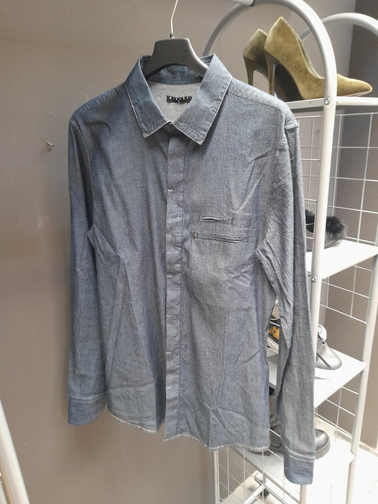 SISLEY camicia uomo jeans